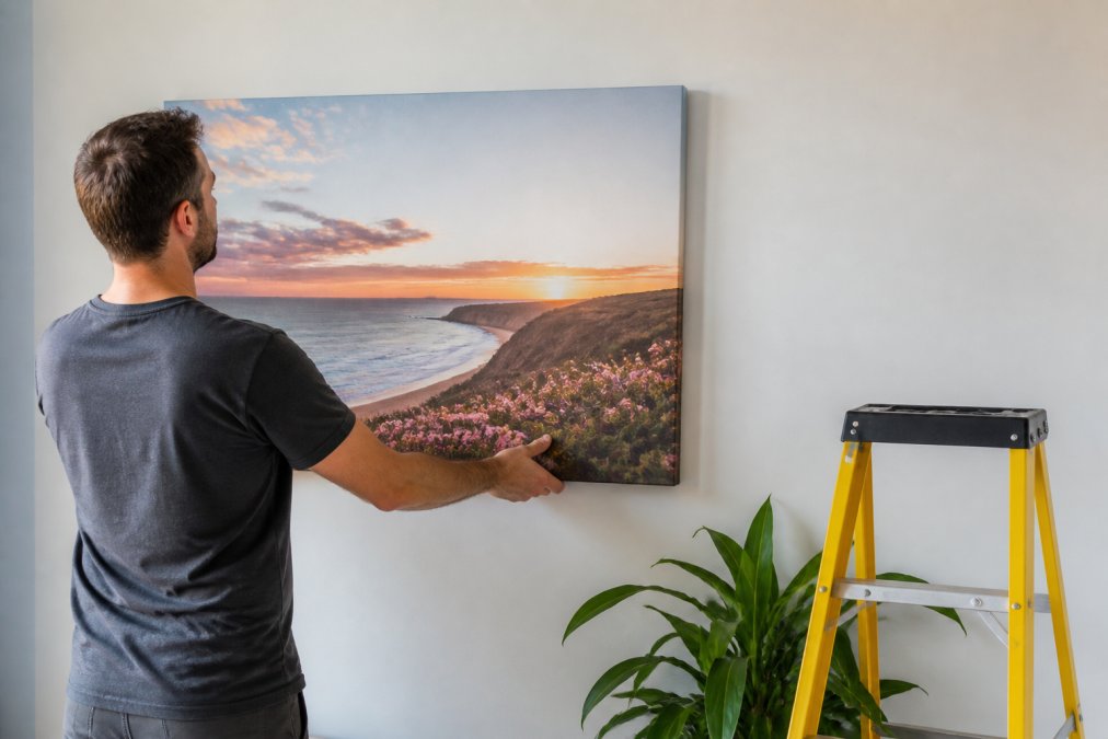 How to Hang Canvas Art Safely: A Step-by-Step Guide