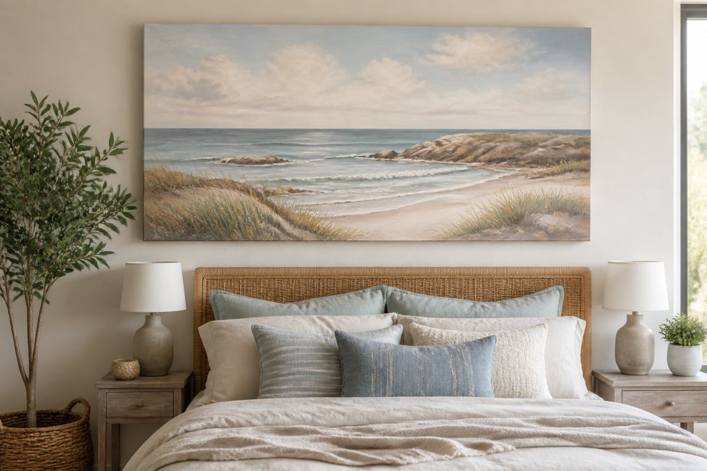 Large Coastal Canvas Prints for Bedroom Decor: 10 Best Options
