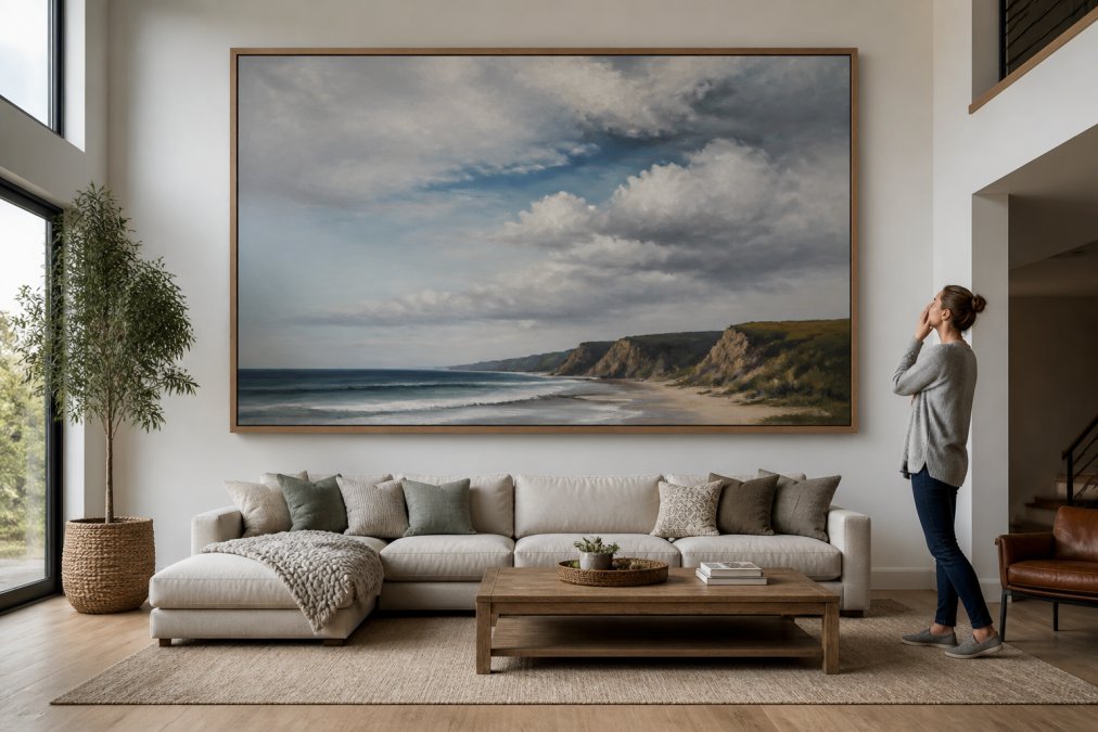 What Happens If Modern Landscape Art Is Too Big