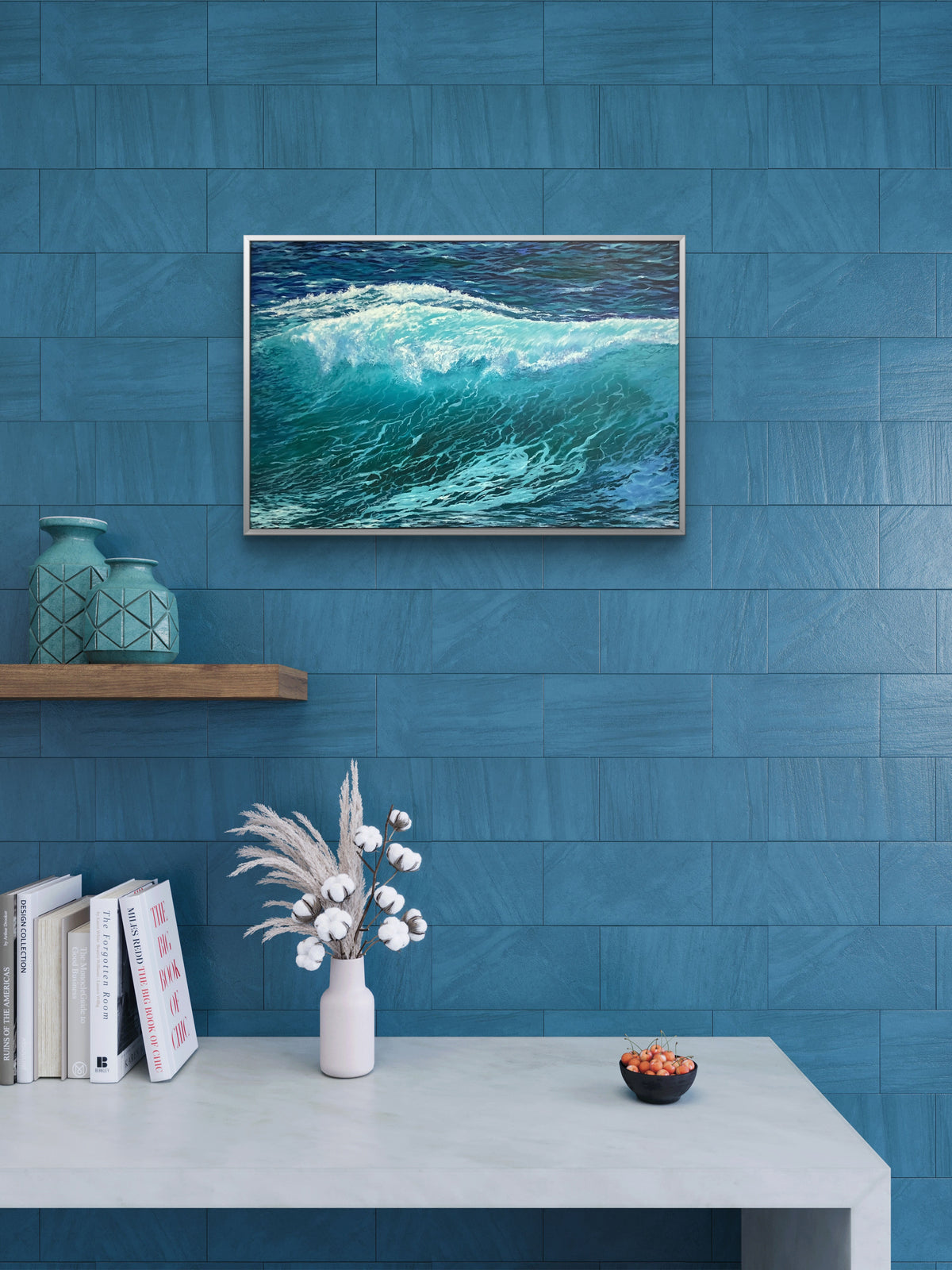 'Breaking Wave' Ocean Wave Canvas Print
