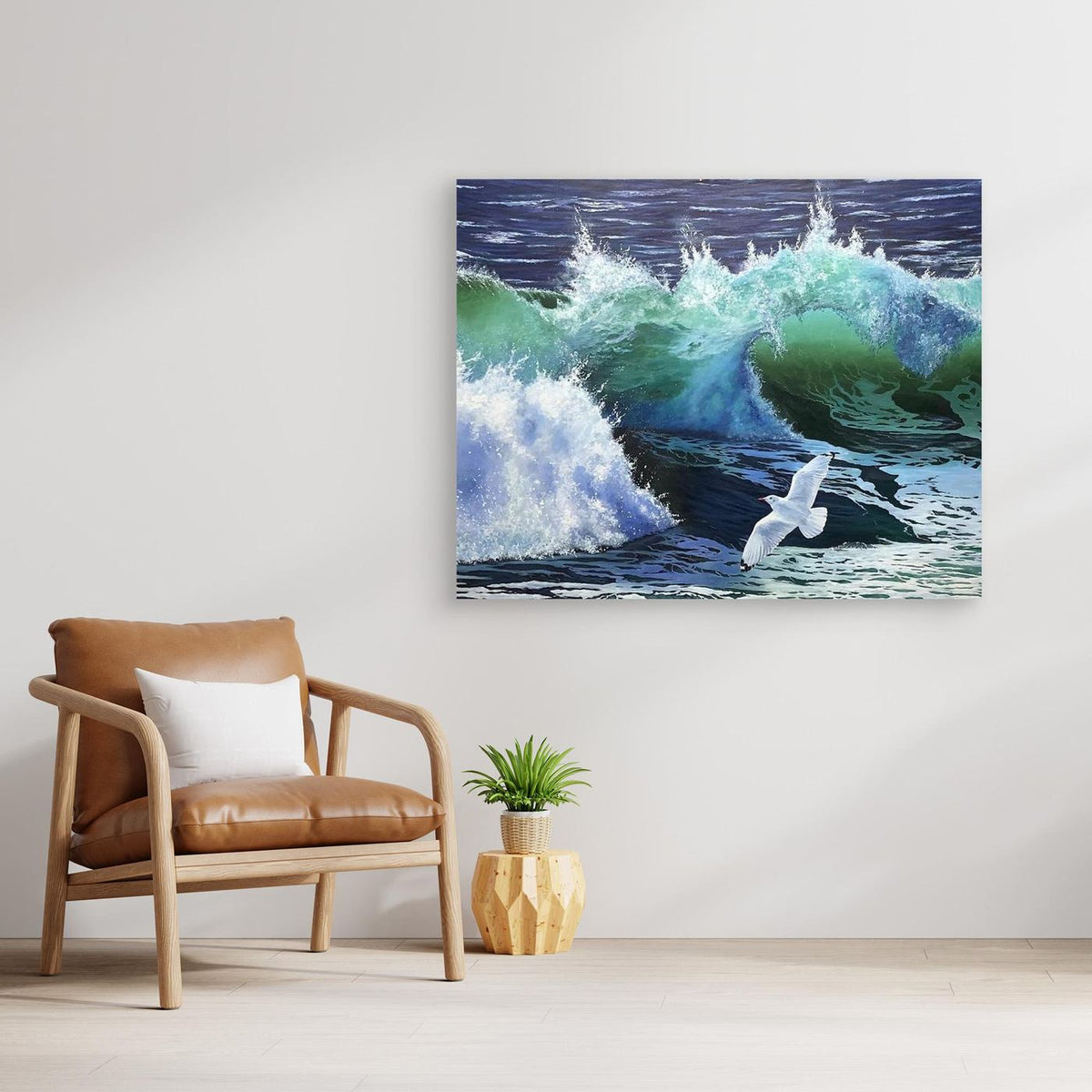 Seagull & Wave