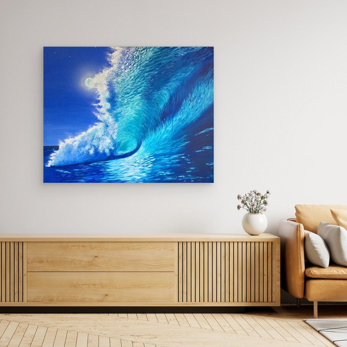 'Moonlit Wave'