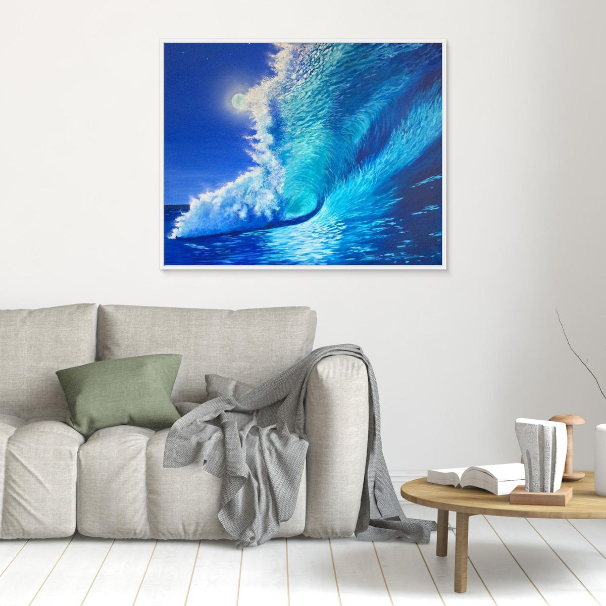 'Moonlit Wave'